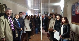 Eğitim-iş sendikasında görev dağılımı yapıldı