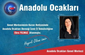 ANADOLU OCAKLARI’NIN İL TEMSİLCİSİ OLDU