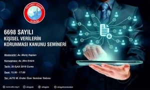 ALTO'DAN 'KİŞİSEL VERİLERİN KORUNMASI' SEMİNERİ