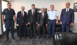 İlçe protokolünden Kaymakam Güney’e ziyaret
