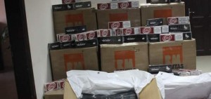 KAÇAK 15 BİN PAKET SİGARA ELE GEÇİRİLDİ