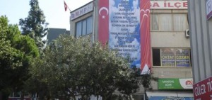 MHP BİNASINDA ANDIMIZ AFİŞİ