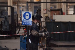 ÇELİK KAYNAKÇILARI MESLEKİ YETERLİLİK SINAVINDA