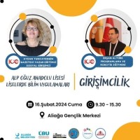 Alp Oğuz, Girişimcilik Atölyesi’ne katılacak