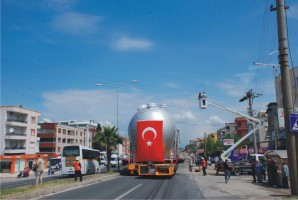 DEV TANK ALİAĞA’DAN GEÇTİ