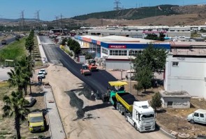 Sanayi Sitesi’nin yolları yenileniyor