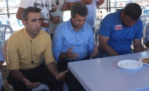 HDP’DEN ŞEHİT AİLESİNE TAZİYE ZİYARETİ