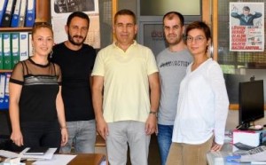 KAYMAKAM YILMAZ’DAN ALİAĞA EKSPRES’E VEDA ZİYARETİ