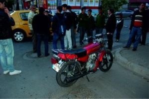 ALİAĞA’DA MOTOR KAZASI