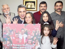 DEMOKRASİ NÖBETİNE KATILANLARA TEŞEKKÜR ZİYARETİ