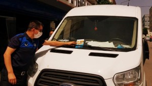 “ENGELLİ YOLLARINA ARAÇ PARK ETME”