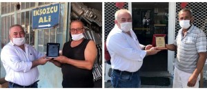 ESNAFA AHİLİK PLAKETİ