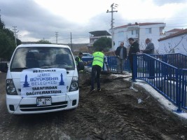 BÜYÜKŞEHİR'DEN ALİAĞALI ÜRETİCİLERE DESTEK