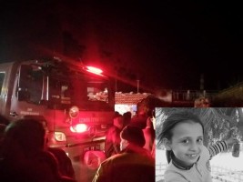 ALEVLERİN ARASINDA KALAN KÜÇÜK KIZ HAYATINI KAYBETTİ