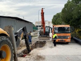 Kültür Mahallesi’ne yağmur suyu hattı döşeniyor