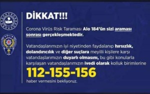 FIRSATÇILARA KARŞI UYARI