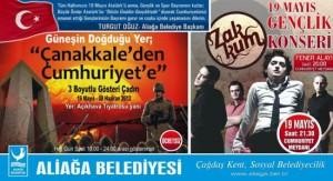 ALİAĞA COŞKULU 19 MAYIS’A HAZIRLANIYOR