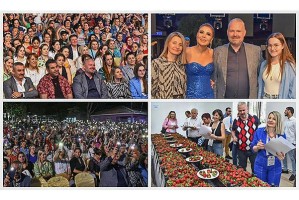 EMİRALEM ÇİLEK FESTİVALİ’NE REKOR KATILIM