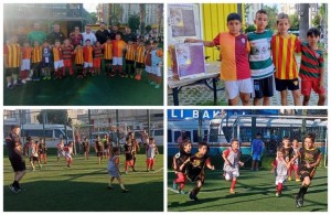 Güneş bebek için futbol turnuvası düzenlendi