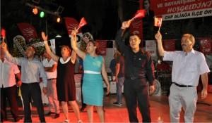 CHP ALİAĞA’DA MORAL DEPOLADI