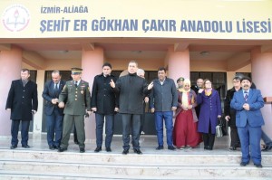 ŞEHİT ER GÖKHAN ÇAKIR'IN İSMİ LİSEYE VERİLDİ