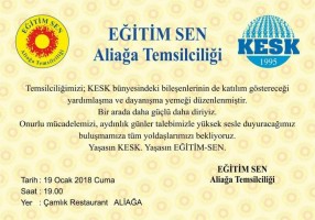EĞİTİM-SEN’DEN DAYANIŞMA ÇAĞRISI