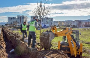 GÜZELHİSAR CADDESİ’NE 400 AĞAÇ DİKİLDİ