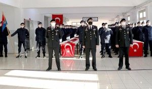 KISA DÖNEM ERLER YEMİN ETTİ