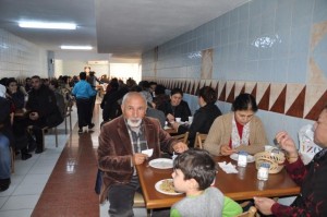 CANLAR HIZIR LOKMASINDA BULUŞTU