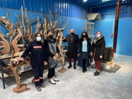 KARAMAN’DAN AHŞAP GERİ DÖNÜŞÜM ATÖLYESİNE ZİYARET