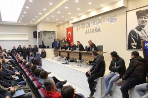 Petrol-İş, PETKİM’deki üyelerle bir araya geldi