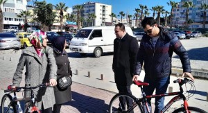 Yiyitalp, bisiklet sözünü yerine getirdi