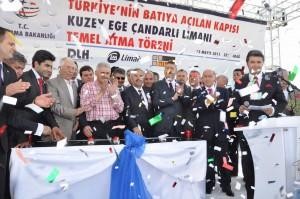 Çandarlı Limanı’nın temeli atıldı nihayet