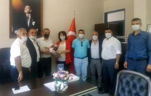 MHP’DEN KOÇYİĞİT’E HAYIRLI OLSUN ZİYARETİ