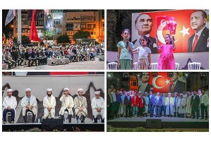 15 Temmuz şehitleri dualarla anıldı