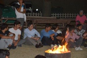 ALİAĞALI GENÇLER KAMPTA BULUŞTU