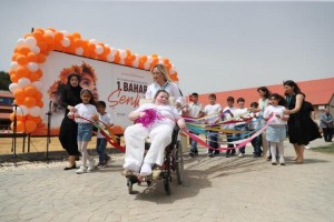Özel çocuklardan bahar şenliği