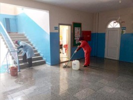 OKULLAR SINAVLAR İÇİN DEZENFEKTE EDİLDİ