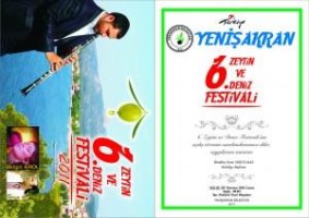 6. Deniz ve Zeytin Festivali başlıyor