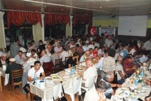 ALDER ÜYELERİ YEMEKTE BULUŞTU