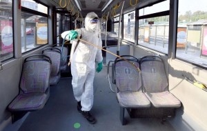 TOPLU ULAŞIMDA GÜN BOYU DEZENFEKSİYON