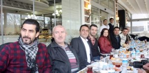 AYDIN ŞİMŞEK BASIN MENSUPLARIYLA BİR ARAYA GELDİ