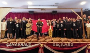 Çanakkale Zaferi ve şehitlerimizi andık