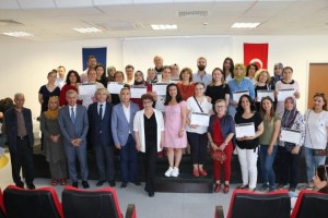 MESLEK FABRİKASI MEZUNLARI SERTİFİKALARINI ALDI