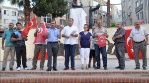 ALİAĞALI MUHTARLAR DARBE GİRİŞİMİNİ KINADI