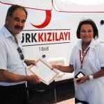 Fahri Gökdağ'a Kızılay'dan altın madalya