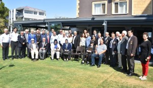 PROTOKOL GAZİ VE AİLELERİYLE BİR ARAYA GELDİ