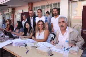 YENİŞAKRAN’DA  SANDIKLAR KURULDU