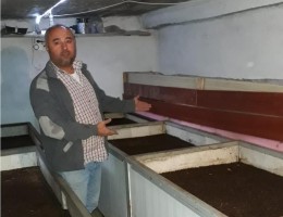 SANAYİ KENTİNDE SOLUCAN GÜBRESİ ÜRETİYOR