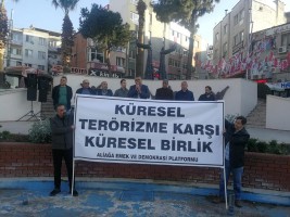 PLATFORM TERÖR SALDIRISINI KINADI